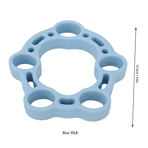 Finger Stretcher Exerciser, Forearm Adjustable Hand, Finger Stretchers, Grip Rings Hand Exerciser for Arthritis Carpal Tunnel Recovery (Blue) - color: Blue