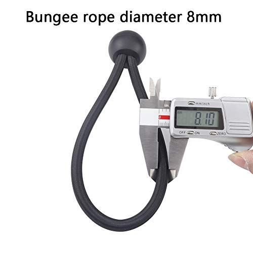 Newan 15pcs Replacement Bungee Ropes Fitness Trampoline+Spanning Tool - Max Limit 330 lbs