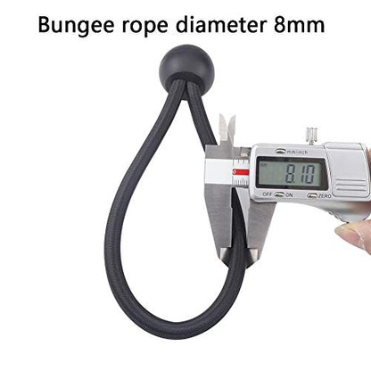 Newan 15pcs Replacement Bungee Ropes Fitness Trampoline+Spanning Tool - Max Limit 330 lbs