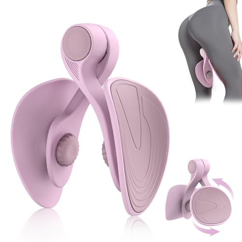 Kegel Exerciser, Pelvic Floor Muscle Exercise Devices for Women, Inner Thigh Exerciser Leg Workout Equipment Thigh Trainer for Male Hip Trimmer Inner Thigh Toner Workout