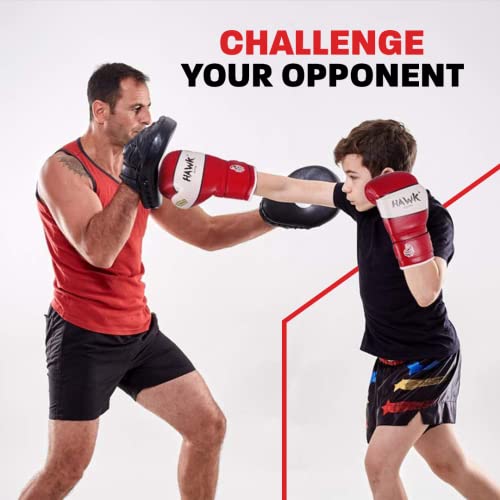 Kids Boxing Gloves for Kids Children Youth Punching Bag Kickboxing Muay Thai Mitts MMA Training Sparring Gloves - color: Red, size: 4 oz