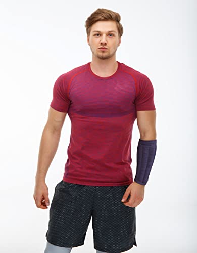 Weighted Compression Sleeve (5 Size Options) Tremor Control, Strength/Movement Assistance, PT & OT (USE SIZE CHART & VIDEO TO FIND THE CORRECT SIZE) - size: Arm Weight XLG