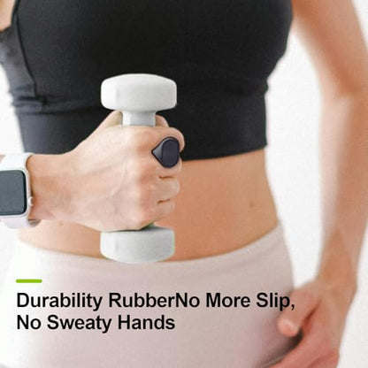 Anti-Slip Workout Grips - Ergonomic Rubber Gym Grips, Hand Protection Weight Lifting Grips, for Gym Training and Workouts, Dumbbells, Pull-Ups, for Men and Women