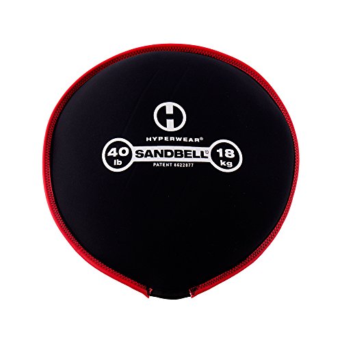 HYPERWEAR SandBell® Soft Sandbag Weight (2–50 lbs) – Pre-Filled with Clean USA Sand, Safe Soft Weight for Strength Training, HIIT, Functional Fitness, Rucking & Home Workouts