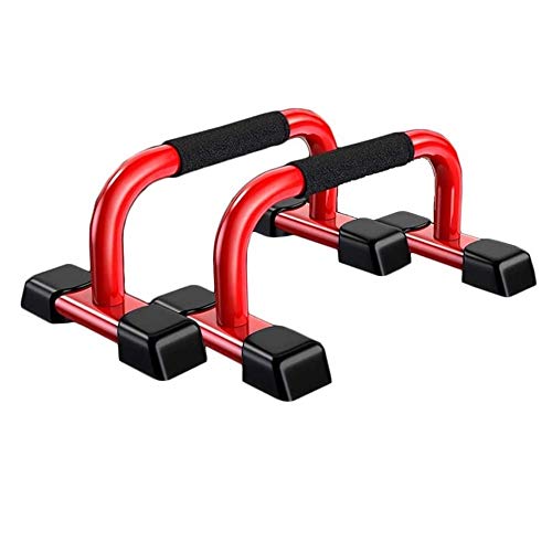 Fitness Push Up Bars Strength Training - Push-Up Stands with Jump Rope Home Floor Workout Equipment Pushup Handle with Cushioned Foam Grip & Non-Slip Sturdy Structure