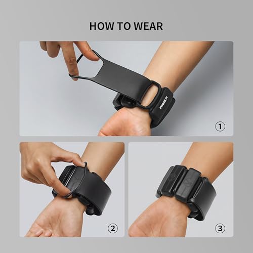 PROIRON Wrist & Ankle Weights Set of 2 (1 lb/2 lb Each) Adjustable Wrist Weights for Women Men,Soft Silicone arm & Leg weights for Walking,Pilates,Yoga,Workout,Strength Training