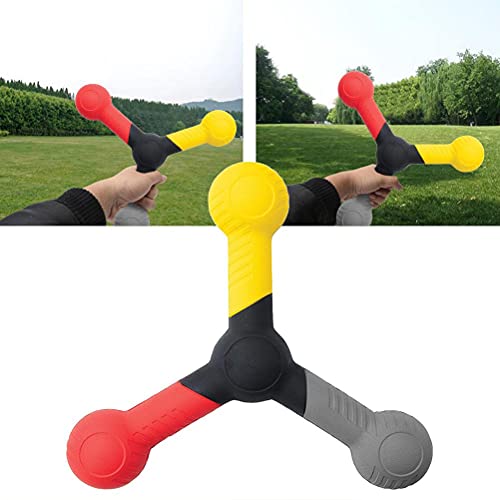 Kikumi Reaction Training Stick Improves Hand Eye Coordination and Athlete Agility, Portable Plastic with Warm-up and Competition Scenes