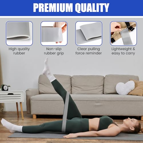 30 Pcs Core Sliders and Resistance Bands Exercise Glider Discs Gifts 40 Lbs Resistance Loop Exercise Bands for Group Training Classes Fitness Slider Workout