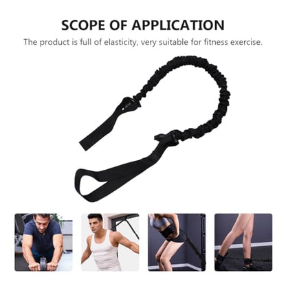 Abdominal Wheel Elastic Rope - Resistance Bands for Core Strength Training Multi-Functional Ab Roller with Cloth Cover for Home and Gym Use