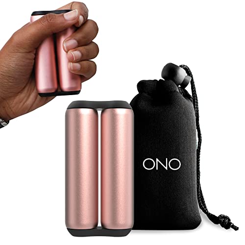ONO Roller - Handheld Fidget Toy for Adults | Help Relieve Stress, Anxiety, Tension | Promotes Focus, Clarity | Compact, Portable Design (Rose Gold, Full Size - Aluminum) - size: Full Size, style: Aluminum - Rose Gold