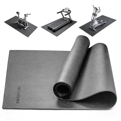 PROIRON Heavy Duty Exercise Equipment Mat, Treadmill Mat - 45"x32", 48"x24", 78"x36" - Floor Protector for Home Gym, Exercise Bike, Weight Bench, Rowing Machine, Cross Trainer - size: 45"x32"