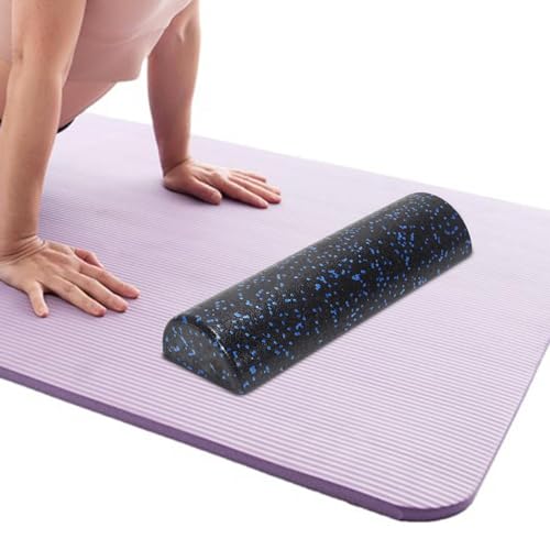 Vaveren Half Foam Roller Foam Half Roller Massage Portable Multipurpose High Density Fitness Equipment Practical Column