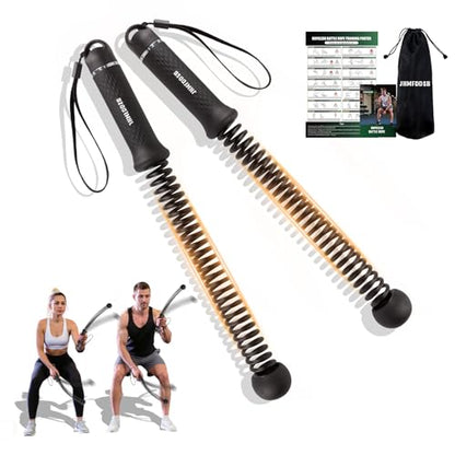 Ropeless Battle Rope for Home Gym with Non-Slip Handle for Wrist Protection