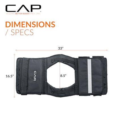 CAP Adjustable Weighted Vest 20–150 lbs for Strength Training, Running & Workouts, Weight Vest for Men & Women, Fitness Training Vest - style: 20lbs-S