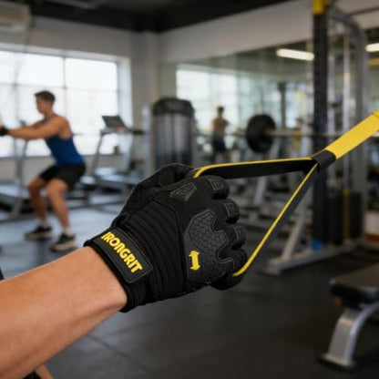 Workout Gloves for Men Women with Anti-Slip Shock-Absorbing Pad, Light Weight Full Finger Gloves Touch Screen Breathable for Gym, Weightlifting,Rowing and Basketball and Cycling - size: Small