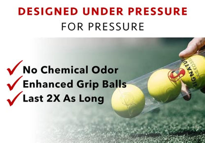 Signature Lacrosse Ball Set - Packs of 2, 4, 8, 12, and 120 - No Chemical Smell Massage Balls, Myofascial Release Tools, Back Roller, Muscle Knot Remover
