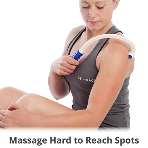 Body Back Mini FSA Eligible - Handheld Neck and Shoulder Massager, Trigger Point Massage Tool, Pressure Point Pain Relief, Deep Tissue Self Massager