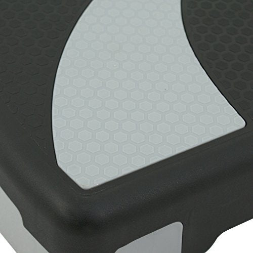 30'' Adjustable Workout Aerobic Stepper Fitness Step Platform 4" - 6" - 8" Exercise Aerobic Platform Stepper w/Risers for Home Gym … (Set of 2)