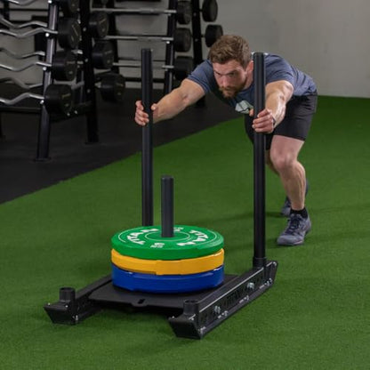 Titan Fitness Rubber Spacer Fits Pro Sled Core Unit, 50mm Collar Opening, Protect and Easy Remove Weight Plates