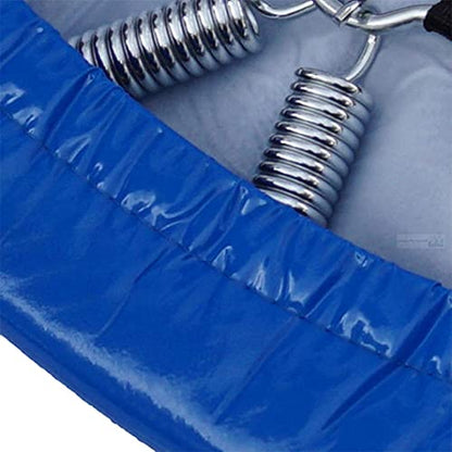 36 Inch Replacement Fitness Trampoline Cover Mini Trampoline Skir Pad Trampoline Side Cover for Round Frames Blue