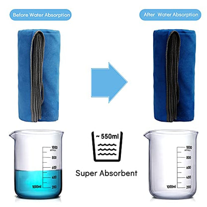 Microfiber Camping Towel, Quick Dry Towel, Soft Absorbent Compact Travel Gym Workout Sweat Towel for Beach Yoga Swim Travel Camping Hiking Backpack Essentials (M:40"x20")