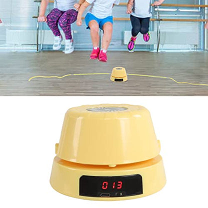 Electronic Fitness Jump Rope, Smart Rope Jump Machine with Remote Control, Automatic Intelligent Count Electric Skipping Machine for Family Friends