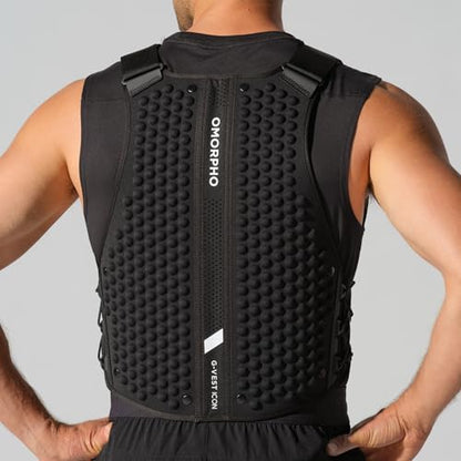 Men's G-Vest Icon Weighted Vest, 10 lb Base Weight - color: Black