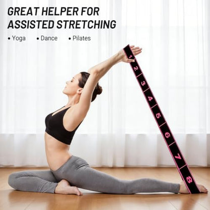 3PCS Stretch Strap,Fitness Resistance Band for Stretching and Yoga