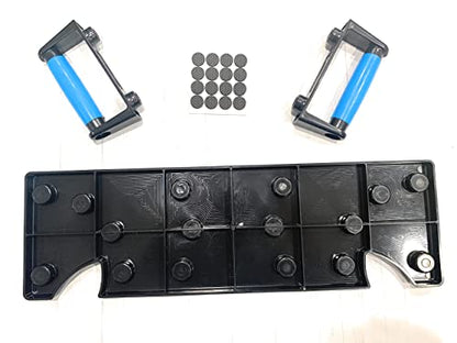 Majestic Push Up Board - color: Black, size: Original with Resistance Bands