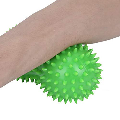 Massage Ball for Deep Tissue Massage, Myofascial Release, Foot Massage for Home, Outdoors (Green) - color: Green