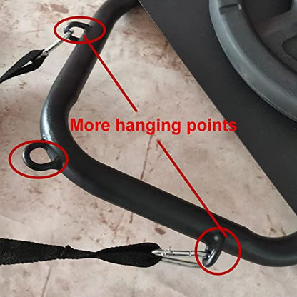 Weight Sled Push Pull Heavy High Training Sled Drag, Training Sled Padded Harness Trading Power Running Speed Sled Weighted Drag Sport Power Sled