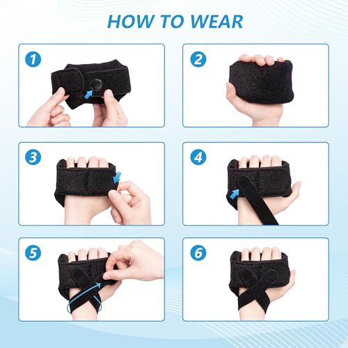 Palm Protector for Hand Contracture, Palm Grip, Finger Contracture Cushion for Rehabilitation Stroke Hemiplegic, Arthritis, Skin Breakdown, Hand Grip Strengthener,Contracture Prevention Pad