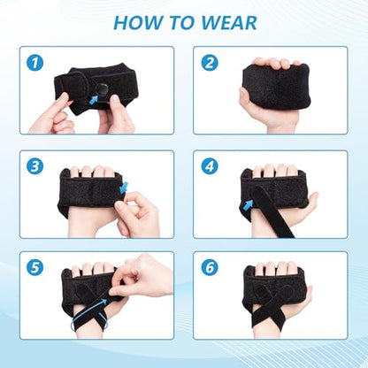 Palm Protector for Hand Contracture, Palm Grip, Finger Contracture Cushion for Rehabilitation Stroke Hemiplegic, Arthritis, Skin Breakdown, Hand Grip Strengthener,Contracture Prevention Pad