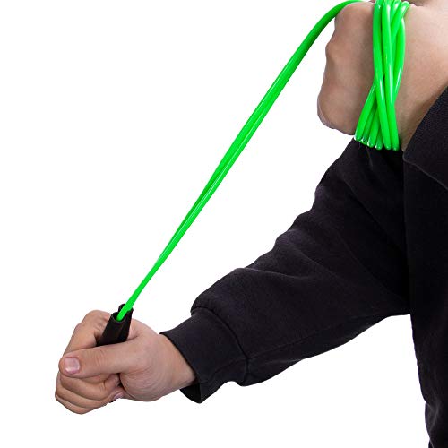 8 ft. Speed Jump Ropes, Six Pack - Boxing, MMA, Cardio, Fitness Practice - Agility and Dexterity Training - Tone Muscle and Burn Fat - Comes in Assorted Colors