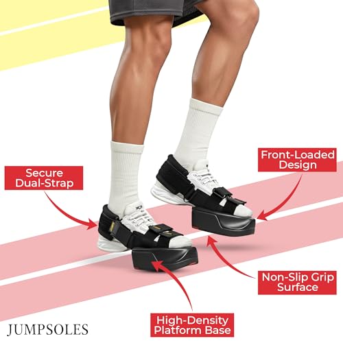 Jump Training System – Vertical Leap Speed & Agility Trainer Improves Foot & Ankle Strength Jump Shoes for Achilles & Plantar Fasciitis Relief - size: US 14.5-20, style: Ultimate Proprio