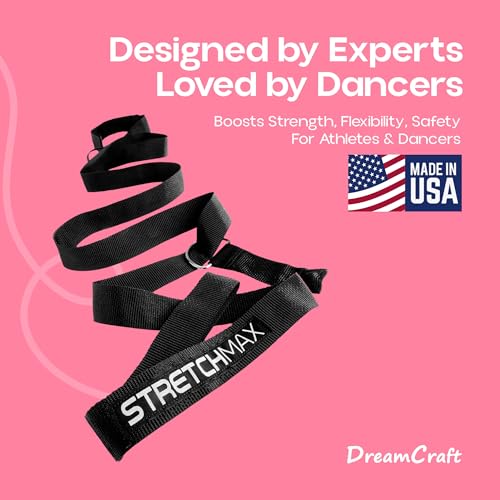Leg Stretcher Strap - Stretch Bands for Exercise and Training, Stretching Bands for Flexibility Equipment, Gymnastics Stretching Strap, Flexibility Band and Exercise Stretch Bands for Flexibility