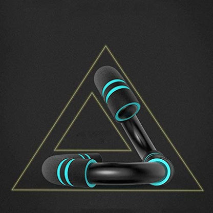 Detachable Fitness Push-up Bar Training Stand Push Non-slip Foam Grip Can be Carried for Home