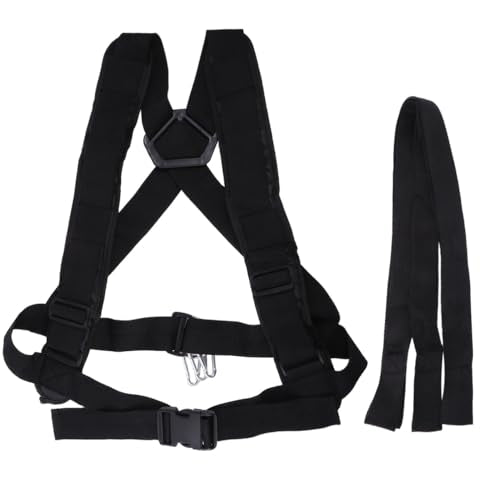 GANAZONO Resistance Sled Pull Strap Multi Functional Load Bearing Fitness Belt for Strength and Endurance Training and Durable for Efficient Workouts