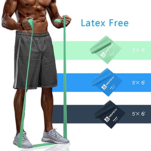 Resistance Bands,Professional Long Non-Latex Elastic Stretch Bands,Exercise Bands for Physical Therapy, Yoga, Pilates, Rehab, at-Home or The Gym Workouts, Strength Training