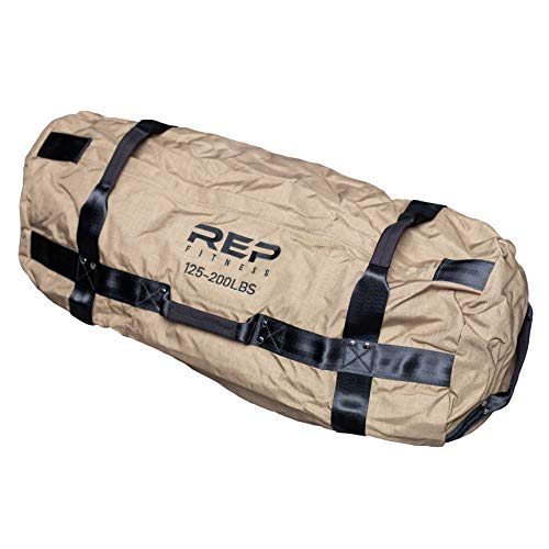 REP Fitness Sandbags - Heavy Duty Workout Sandbags for Training, Cross-Training Workouts, Fitness, Exercise and Military Conditioning - Multiple Sizes and Colors - color: XL-Tan