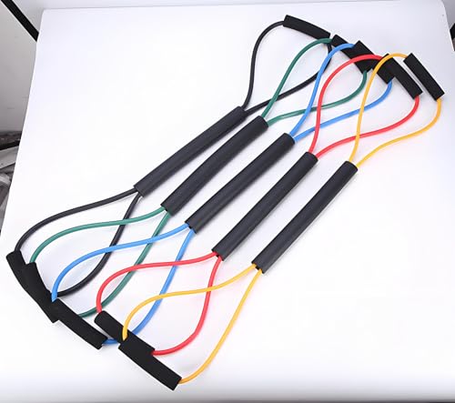 Boxing Resistance Bands for Strength and Speed Training, Boxing Training Equipment with Varied Resistance Levels Enhance Your Boxing Skills Fit for Fighters, Athletes and Fitness