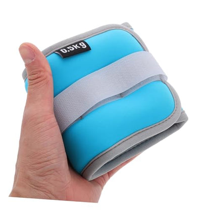 ibasenice Enhance Your Workout Women's Ankle Wrist Weights Adjustable Sandbag Leggings Arm Weights for Running Gym