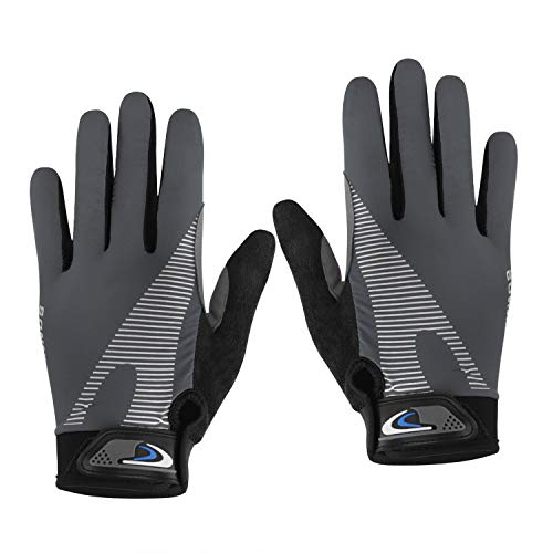 Summer Cooling Cycling Gloves Full Finger Touch Screen for Women Men Breathable Non-slip Motorcycle Mountain Bike Riding Gloves Road Bicycle BMX Lifting Fitness Climbing Workout Exercise Golf Gloves