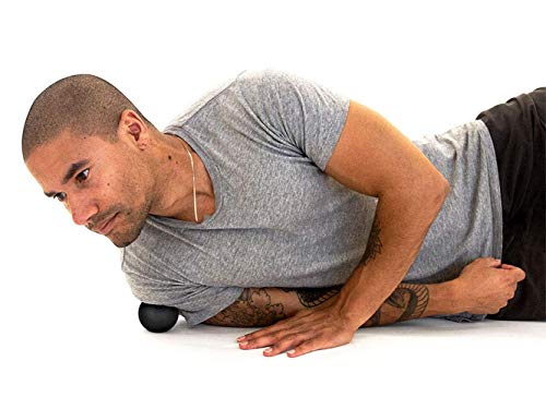 2 ZEAK Lacrosse Massage Balls for Myofascial Release, Trigger Point Therapy, Muscle Pain and Tension, Yoga, Aid Therapeutic Recovery, Fascia Release, Deep Tissue-Solid Rubber Ball Construction (Blush)