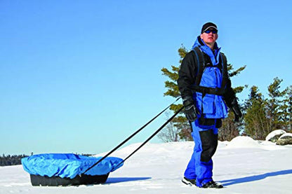 Training Sled Harness Vest with Pull Strap, Tire Pulling Resistance Speed Training