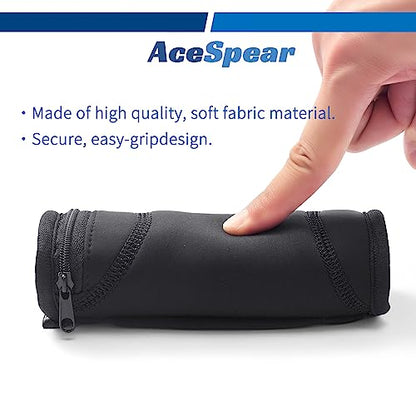 AceSpear Hand Weights for Women Men 1lb 2lbs 3lbs 4lbs Soft Dumbbells of 2, Detachable Walking Weight for Aerobics, Jogging, Running - color: Black, style: 4 lbs x 2