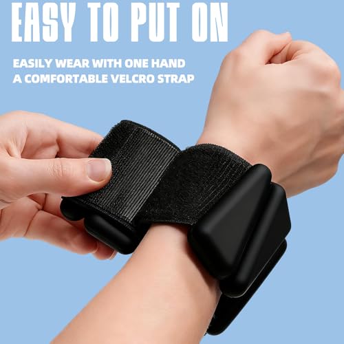 YOVKOK Ankle Weights for Women, 4 LBS Pair 2LB Each - color: Black