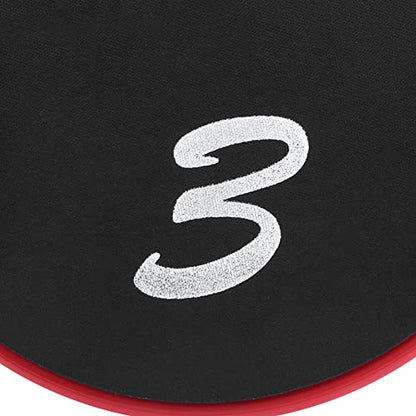 4 Pack Fitness Discs ABS Slider Plates for Full Body Workout Core Training Balance Exercise Home Gym Equipment Non Slip Surface 17.7cm Diameter