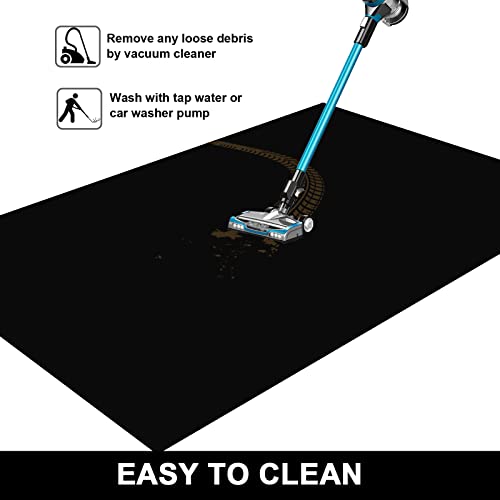 AiBOB Oil Spill Mat, 36" x 60" Waterproof Backing/Absorbent Top Garage Mat - size: 3' x 5' (Rectangular)