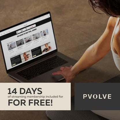 Pvolve Adjustable Ankle Weights for Men & Women, Wrist or Ankle Weights, Tone and Sculpt Your Body, Legs & Core, Used for at Home Workouts, Walking, Dancing or Pilates, 1 Pair